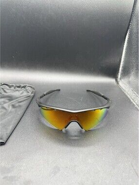 Oakley New M Frame Matte Black/Vented Fire Sweep Lenses